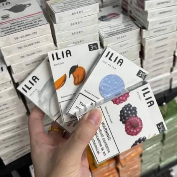 ILIA煙彈｜31種口味 一代透明哩啞發光彈 通用一代主機 2.5ml/3顆裝/
