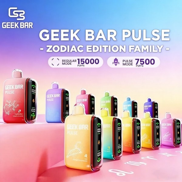 Geek Bar Pulse拋棄式 15000口 Geek Bar Pulse 