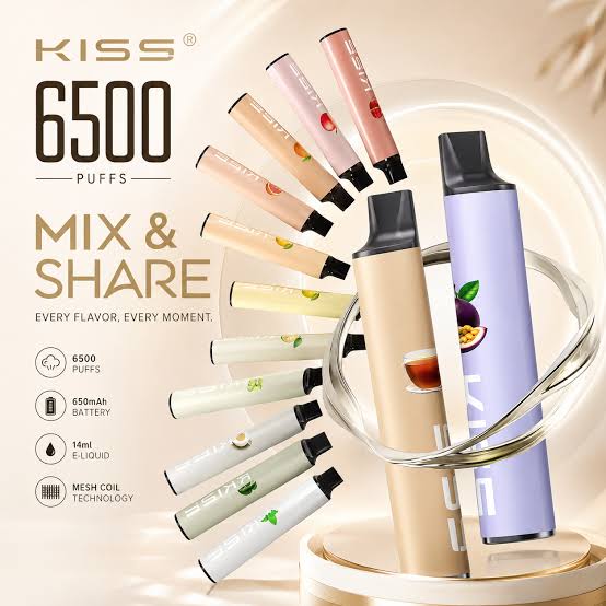KIS5 凱斯6500口拋棄式電子煙多口味Mesh KIS5電子煙##日期10/22